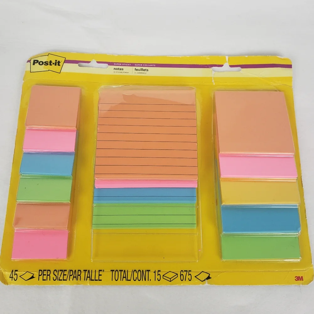 Five Star Black Stationery Set with Post-it Notes